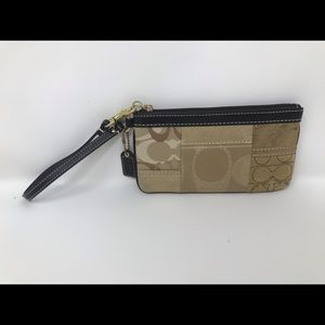 Coach wristlet purse